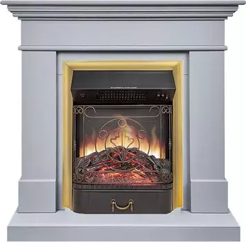 Каминокомплект California STD CRM (Разборный) - Санд смоук с очагом Majestic FX M Brass