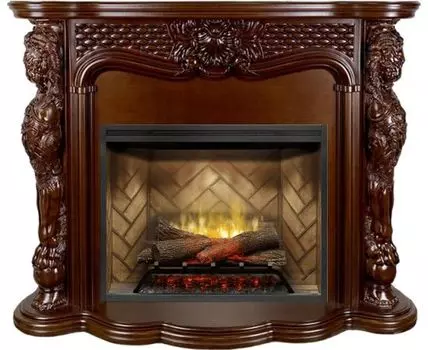 Каминокомплект Castle - Темный дуб с очагом Revillusion RBF30