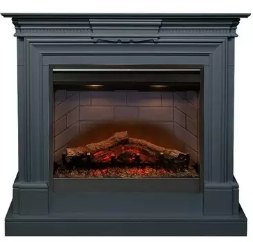 Каминокомплект Chelsea - Серый графит (Ширина 1150 мм) с очагом Symphony 26'' DF2608-INT