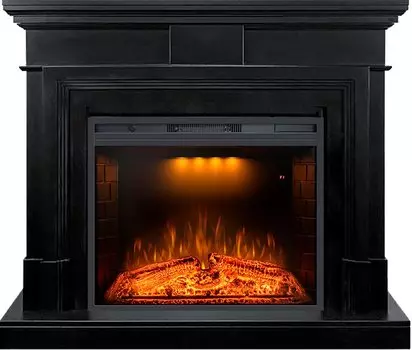 Каминокомплект Coventry - Черный с очагом Emerald 28