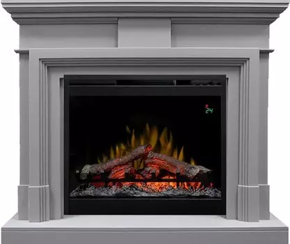 Каминокомплект Coventry Gray - Серый с очагом Symphony 26'' DF2624L-INT