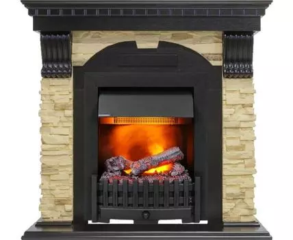 Каминокомплект Dublin - Венге / Сланец с очагом Danville Black FB2