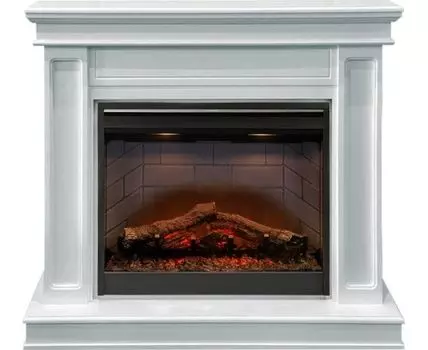 Каминокомплект Geneva - Белый с очагом Symphony 26'' DF2608-INT