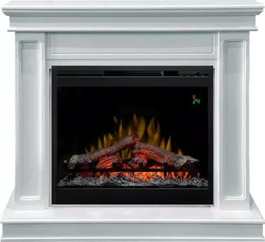 Каминокомплект Geneva - Белый с очагом Symphony 26'' DF2624L-INT