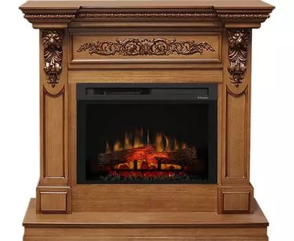 Каминокомплект Lancaster - Орех с очагом XHD26L-INT