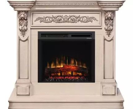 Каминокомплект Lancaster - Слоновая кость с очагом XHD23L-INT