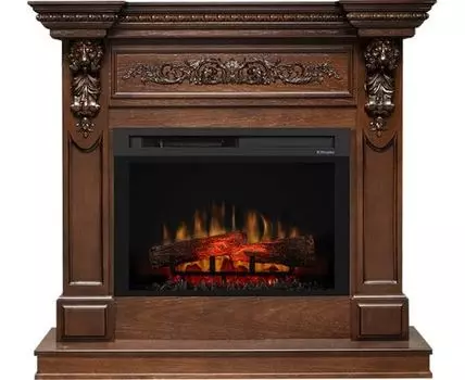 Каминокомплект Lancaster - Темный дуб с очагом XHD26L-INT