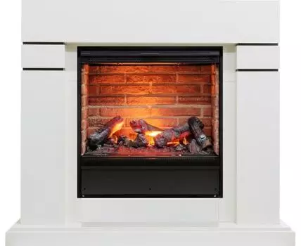 Каминокомплект Lindos - Алебастр с очагом Engine 56-600 BB