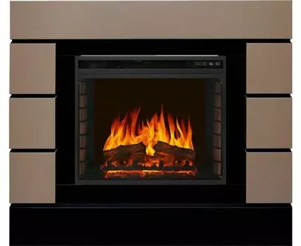 Каминокомплект Lindos - Beige Grey с очагом Vision 23 EF LED FX