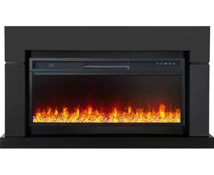 Каминокомплект Lindos Graphite Grey (Ширина 1470мм) с очагом Vision 42 LED