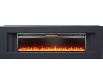 Каминокомплект Line 60 - Серый графит с очагом Vision 60 LED