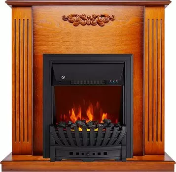 Каминокомплект Lumsden - Дуб антик с очагом Aspen Black