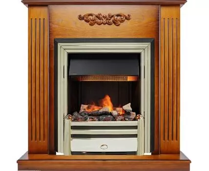 Каминокомплект Lumsden - Дуб антик с очагом Cavendish