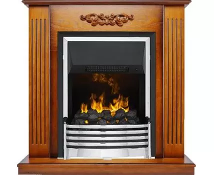 Каминокомплект Lumsden - Дуб антик с очагом Flagstaff