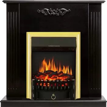 Каминокомплект Lumsden - Венге с очагом Fobos FX Brass