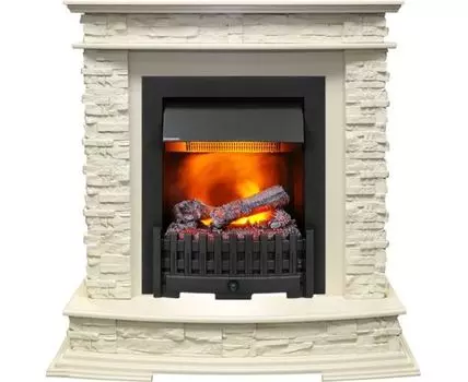 Каминокомплект Luzern - Слоновая кость с очагом Danville Black FB2