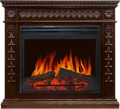 Каминокомплект Milan - Темный дуб с очагом Jupiter FX New