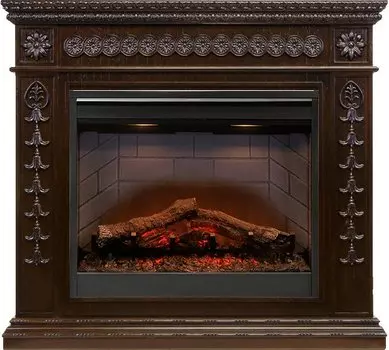 Каминокомплект Milan - Темный дуб с очагом Symphony 26'' DF2608-INT