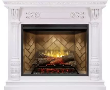 Каминокомплект Nation - Белый дуб с очагом Revillusion RBF30