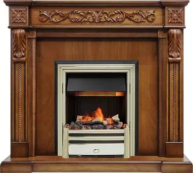 Каминокомплект Neapol - Дуб антик с очагом Cavendish