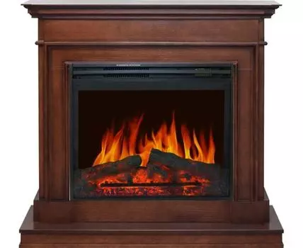 Каминокомплект Newport - Темный дуб с очагом Jupiter FX New