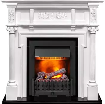 Каминокомплект Oxford - Белый с очагом Danville Black FB2