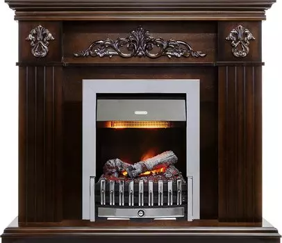 Каминокомплект Provence - Коньяк с очагом Danville Chrome FB2