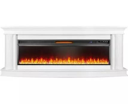 Каминокомплект Rome 60 - Белый с очагом Vision 60 LED