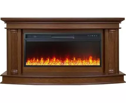 Каминокомплект Rome - Каштан с очагом Vision 42 LED