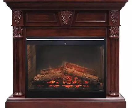 Каминокомплект Sheffield - Темная вишня с очагом Symphony 30'' DF3020-INT