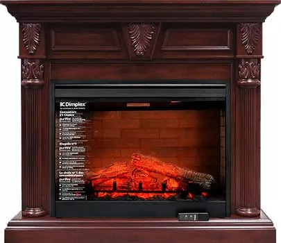Каминокомплект Sheffield - Темная вишня с очагом Symphony 30'' DF3020-EU