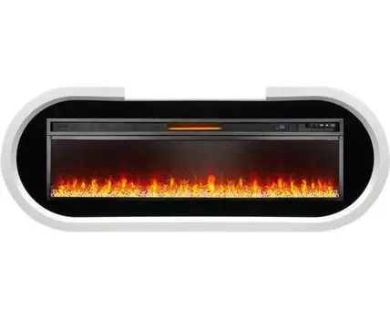 Каминокомплект Soho - Белый с черным с очагом Vision 60 LED