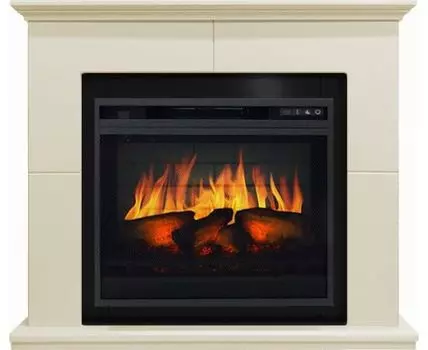 Каминокомплект Suite - Алебастр с очагом Vision 23 EF LED 3D FX