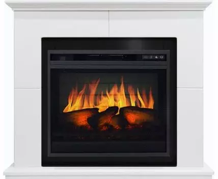 Каминокомплект Suite - Белый с очагом Vision 23 EF LED 3D FX