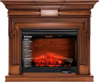 Каминокомплект Torino - Орех с очагом Symphony 30'' DF3020-EU