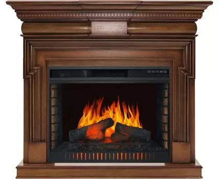 Каминокомплект Torino - Орех с очагом Vision 30 EF LED FX