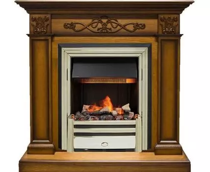 Каминокомплект Verona - Дуб антик с очагом Cavendish