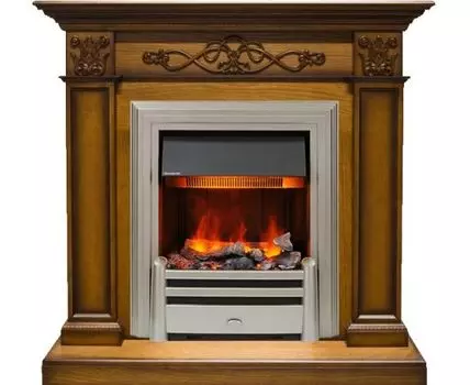 Каминокомплект Verona - Дуб антик с очагом Chesford