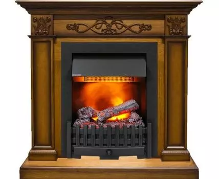 Каминокомплект Verona - Дуб антик с очагом Danville Black FB2