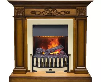 Каминокомплект Verona - Дуб антик с очагом Danville Brass FB2