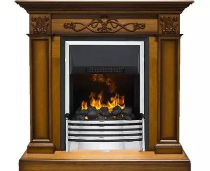 Каминокомплект Verona - Дуб антик с очагом Flagstaff