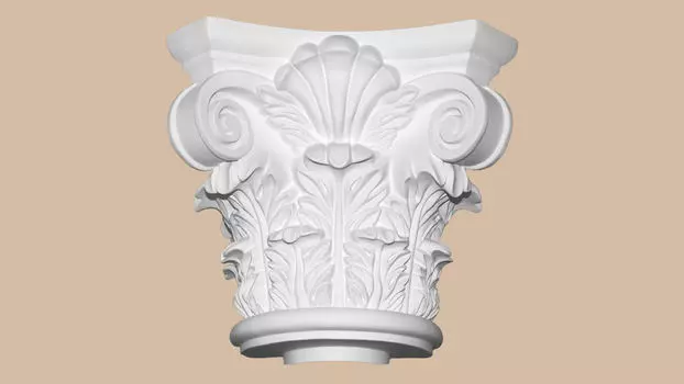 Капитель DECOMASTER 90018-1 (360*300*360мм)