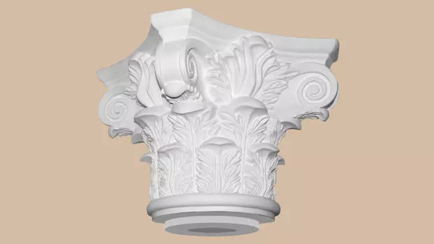 Капитель DECOMASTER 90024-1 (450*365*450мм)