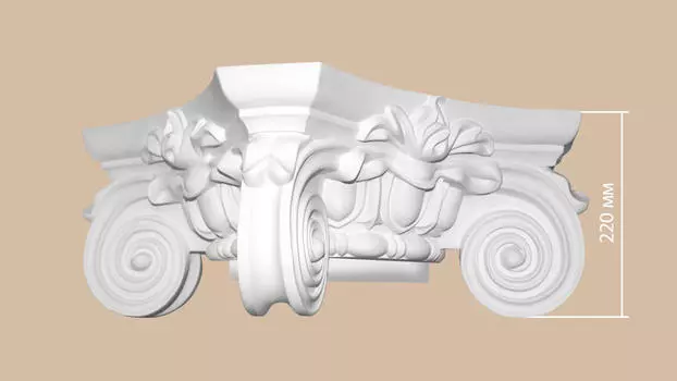 Капитель DECOMASTER 90024-2 (450*220*450мм)