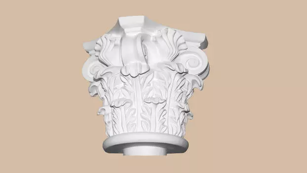 Капитель DECOMASTER 90135-1 (235*205*205мм)