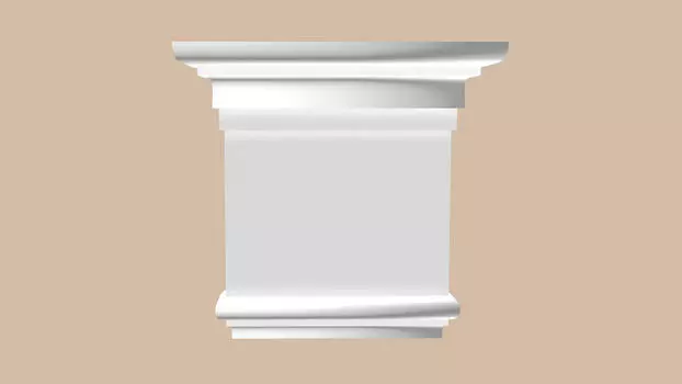 Капитель DECOMASTER 92815-1L (200*190*60мм)