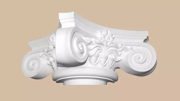 Капитель DECOMASTER DCK-12 (360*360*200мм)