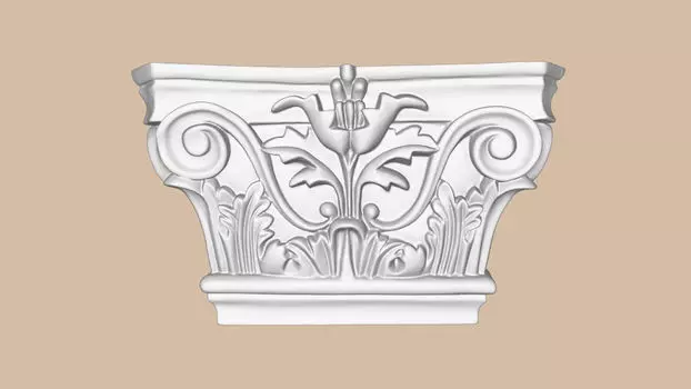 Капитель DECOMASTER DK-82201 (147*214*57мм)