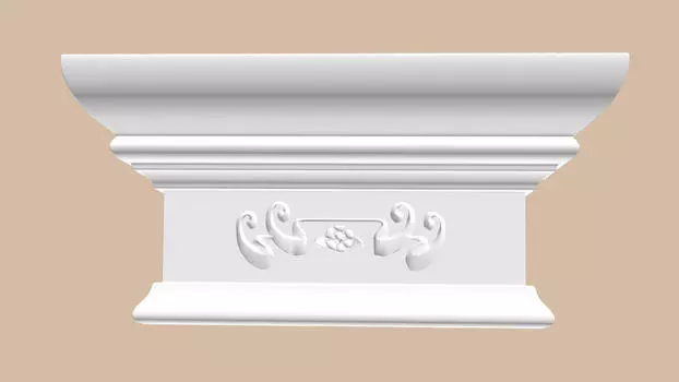 Капитель DECOMASTER DK-82231 (164*316*75мм)