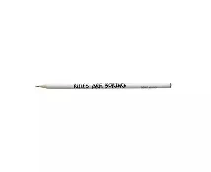 Карандаш Be Smart Hey human белый HB